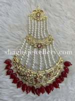 Legendary Dulhan Satlada Set - Ruby (Red) [Click inside image for HD quality] - Image 4