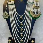 Legendary Dulhan Satlada Set - Emerald (Green) [Click inside image for HD quality]