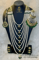 Legendary Dulhan Satlada Set - Emerald (Green) [Click inside image for HD quality]