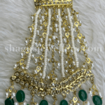 A+ Eternal Lucknowi Jhoomer (Chhapka) - Emerald (Green) [Click inside image for HD quality]