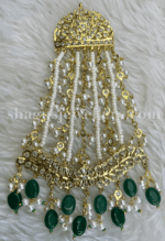Aesthetic Lucknowi Set - Emerald (Green) [Click inside image for HD quality] - Image 2