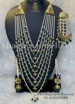 Aesthetic Lucknowi Set - Emerald (Green) [Click inside image for HD quality]