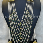 Grandiose Lucknowi Satlada Set - Emerald (Green) [Click inside image for HD quality]