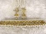 Empress Dulhan Jadavi Set - White [Click inside image for HD quality] - Image 3