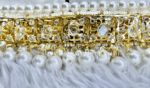 Iconic Classic Jadavi (Jadau/Choker) Set - White [Click inside image for HD quality] - Image 2