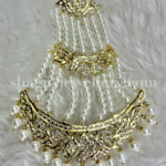 Captivating Jhoomer (Chhapka) - White [Click inside image for HD quality]