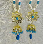A+ Empress Dulhan Jadavi Set - Feroza (Turquoise) [Click inside image for HD quality] - Image 5