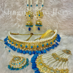 A+ Empress Dulhan Jadavi Set - Feroza (Turquoise) [Click inside image for HD quality]