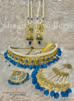 A+ Empress Dulhan Jadavi Set - Feroza (Turquoise) [Click inside image for HD quality]