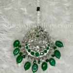 Showy Silver Tika - Emerald (Green) [Click inside image for HD quality]