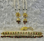 Empress Dulhan Jadavi Set - Multi [Click inside image for HD quality] - Image 3