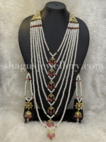 Legendary Dulhan Satlada Set - Pink [Click inside image for HD quality] - Image 3