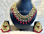 A+ Enduring Real Ruby Drop Necklace Set [Click inside image for HD quality] - Image 4