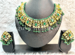 A+ Chic Emerald Choker Set [Click inside image for HD quality] - Image 2