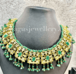 A+ Chic Emerald Choker Set [Click inside image for HD quality] - Image 4
