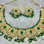 A+ Chic Emerald Choker Set [Click inside image for HD quality]