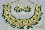 A+ Chic Emerald Choker Set [Click inside image for HD quality]
