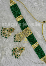 Gorgeous Green Choker Set [Click inside image for HD quality]