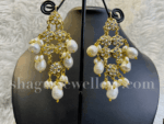 Diva Real Pearl Drop Necklace - White [Click inside image for HD quality] - Image 2