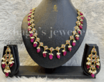 Splendour Real Ruby Navratan Necklace [Click inside image for HD quality]