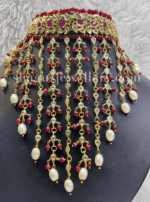 A+ Spectacular Red Hanging Choker Set [Click inside image for HD quality] - Image 6
