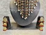 A+ Spectacular Red Hanging Choker Set [Click inside image for HD quality] - Image 3