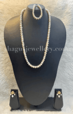 A+ Exquisite Real Antique Pearl String w/ Bracelet [Click inside image for HD quality] - Image 2