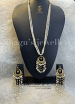 Glitzy White Chand Bali String [Click inside image for HD quality]