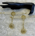 Eye Catching Haath Phool - White [Click inside image for HD quality] - Image 2