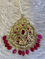 Regal Touch Real Ruby (Red) Big Size Tika [Click inside image for HD quality] - Image 2
