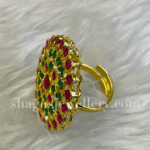 Ritzy Ruby Finger Ring [Click inside image for HD quality] - Image 2