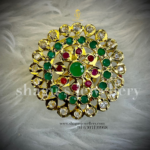 A+ Splashy Emerald Finger Ring [Click inside image for HD quality]