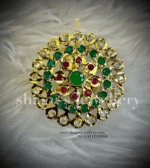 A+ Splashy Emerald Finger Ring [Click inside image for HD quality]