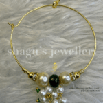 Ritualistic Nath (Nose Ring) - Emerald (Green) [Click inside image for HD quality]