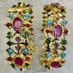 A+ Divine Real Navratan Bangles [Click inside image for HD quality]