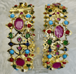 A+ Divine Real Navratan Bangles [Click inside image for HD quality]