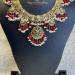 Hi-End Drop-dead Gorgeous Necklace Set - Ruby (Red) [Click inside image for HD quality]